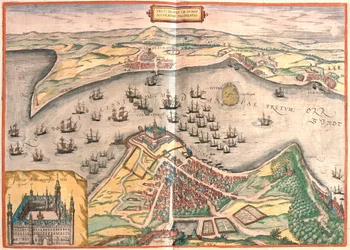 Helsingør, Dänemark - Helsingborg, Schweden - in 