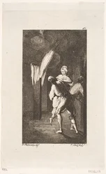 Titelvignette zu Smollett "Peregrine Pickles Abenteuer"