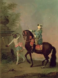 Porträt von Kaiserin Elisabeth Petrowna