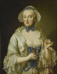Porträt von Maria Anna Sophia von Sachsen, Kurfürstin von Bayern (1728-1797)