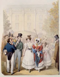 Der Palais Royal, ca. 1815