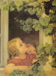 Kinder am Fenster
