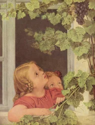 Kinder am Fenster