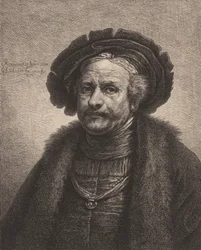 Selbstporträt von Rembrandt