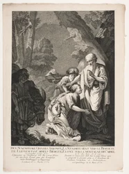 Die Ankunft der sunamitischen Frau bei Elisäus