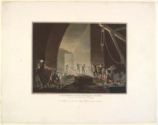 Das Innere einer Eisenhütte