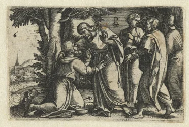 Christus heilt einen Aussätzigen (Leben Christi)