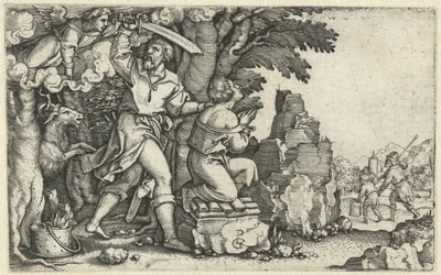 Opfer Abrahams von Isaak
