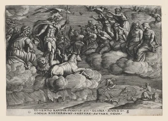 Der Triumph der Ewigkeit über den Tod, aus Der Triumph von Petrarca