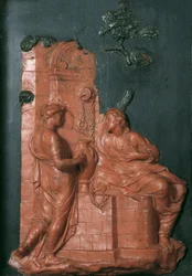 Christus und die Samariterin am Brunnen