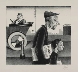 Zeitungsträger (Arbeit entehrt)