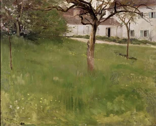 Ein Garten in Grez