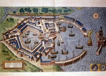 Hafen von Ostia (Ostia) Antike, Atlas Bram und Hopely