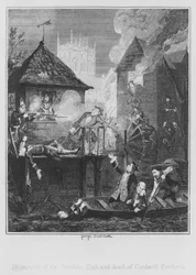 Zerstreuung des Jakobitenclubs und Tod von Cordwell Firebras