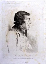 Horace Walpole, 4. Earl of Orford, graviert von William Daniell