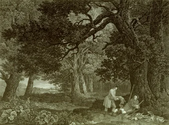 Eine Ruhe nach dem Schießen, Platte 4