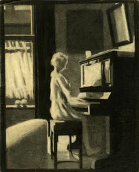 Dorothy spielt Klavier, 30. November 1931