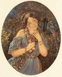 Flora, auch Flora, das Zigeunermädchen genannt