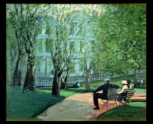 Sommertag, Boston Public Garden, ca. 1923