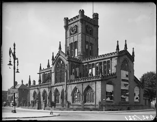 St. Johannes der Täufer Kirche, Fleet Street, Bablake, Coventry, 1941