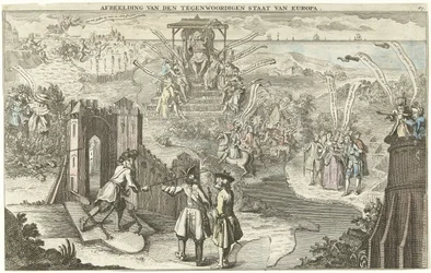Der gegenwärtige Zustand Europas, 1742