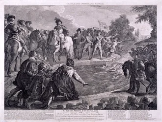 New River Head, Finsbury, London, ca. 1740