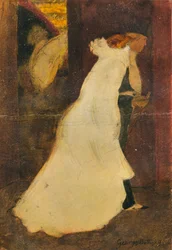 Theaterausgang, 1898