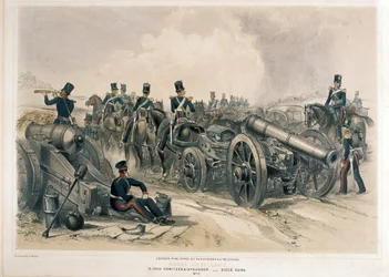 Königliche Artillerie, Belagerungsgeschütze