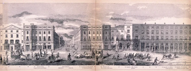 Panorama von London, 1849
