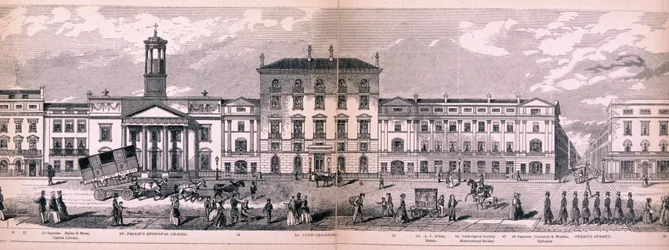 Panorama von London, 1849