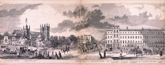 Panorama von London, 1849