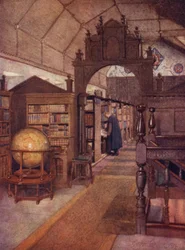 Oxford: Merton Bibliothek