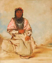 Eine Seminolenfrau, 1838