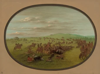 Camanchees ziehen um, 1861-1869