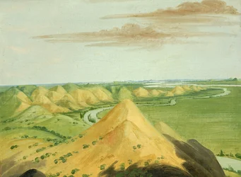 Tonklippen, Zwanzig Meilen oberhalb der Mandans, 1832