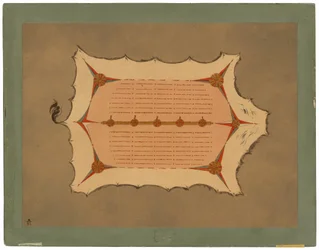Faksimile eines Sioux-Mantels mit Stachelschweinborsten