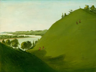 Floyds Grab, wo Lewis und Clark Sergeant Floyd begruben