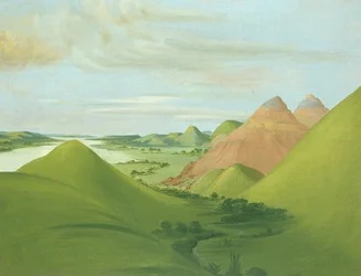 Iron Bluff, 1200 Meilen oberhalb von St. Louis, 1832