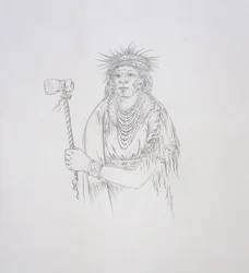 Men-son-se-a (Die Linke Hand), 1852
