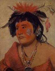 Pah-shee-náu-shaw, ein Krieger