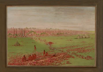 Pipestone-Steinbruch am Coteau des Prairies