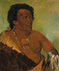 Sky-se-ró-ka, Zweiter Häuptling des Stammes, 1834