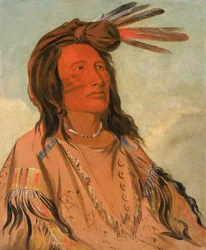 Tchándee, Tabak, ein Oglala-Häuptling
