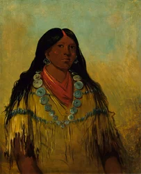 Tchow-ee-pút-o-kaw, eine Frau