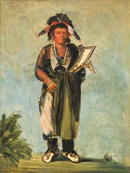 Wah-kón-ze-kaw, Die Schlange, 1828