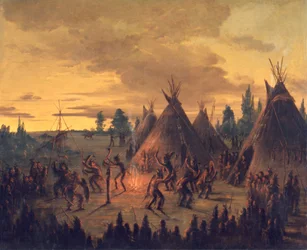 Kriegstanz, Sioux, 1845-1848