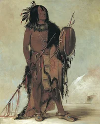 Wún-nes-tou, Weißer Büffel, ein alter Medizinmann