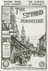 Titelblatt des The Strand Magazine, 1912