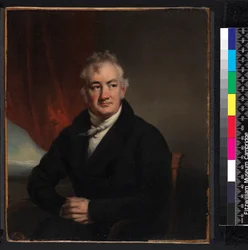 Porträt von John Reeves, 1774-1856, vor 1852