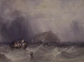 Das Wrack der "Circassian"